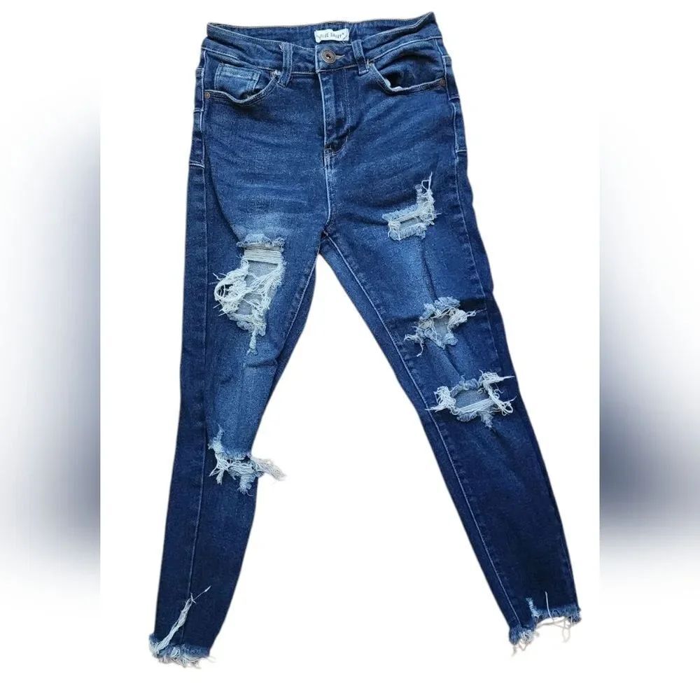 Blue Savvy Juniors Skinny Jeans - Size 3 / 26
